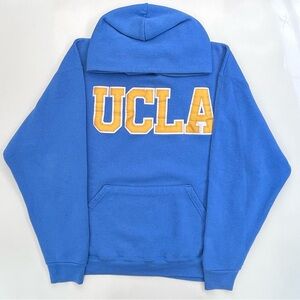 Vintage 90’s UCLA Bruins Gold Standard Embroidered Hoodie Made in USA Men’s XL